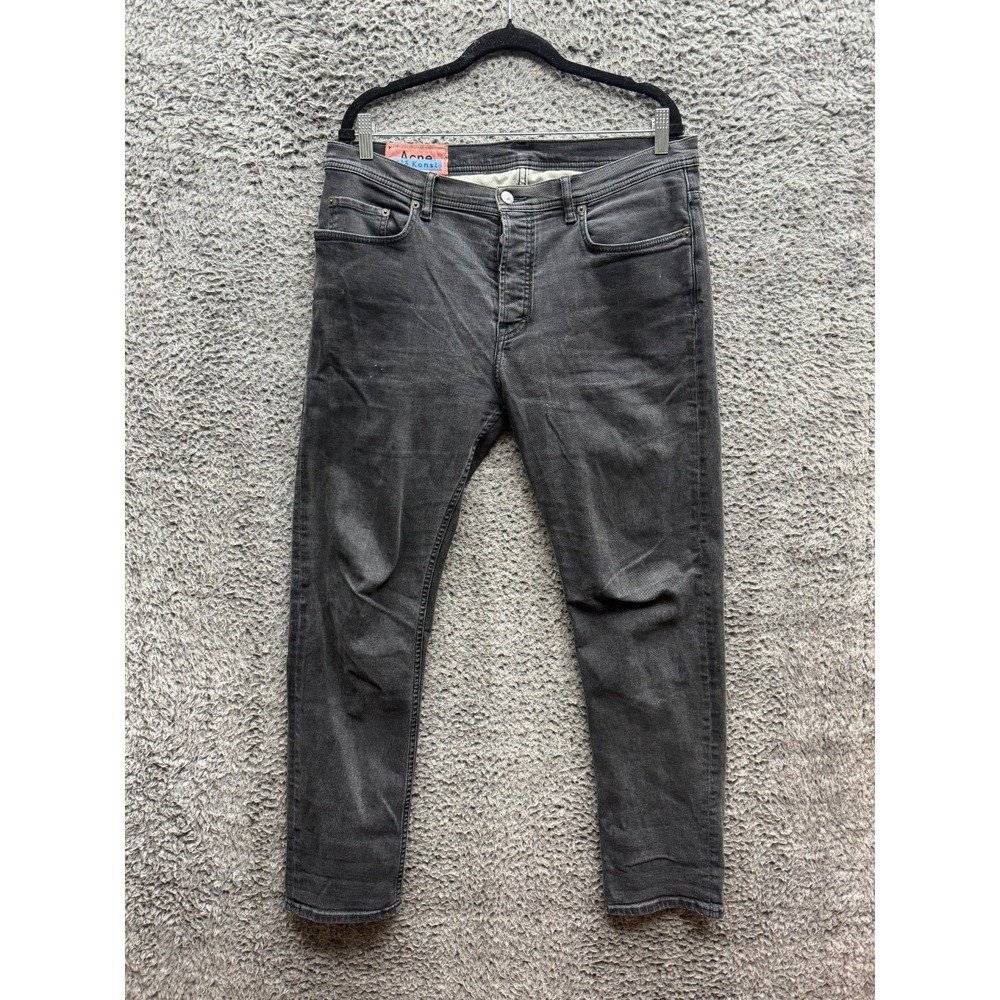Acne Studios Bla Konst Floragatan 13 Stockholm Button Fly Jeans Men Size 34 x 29
